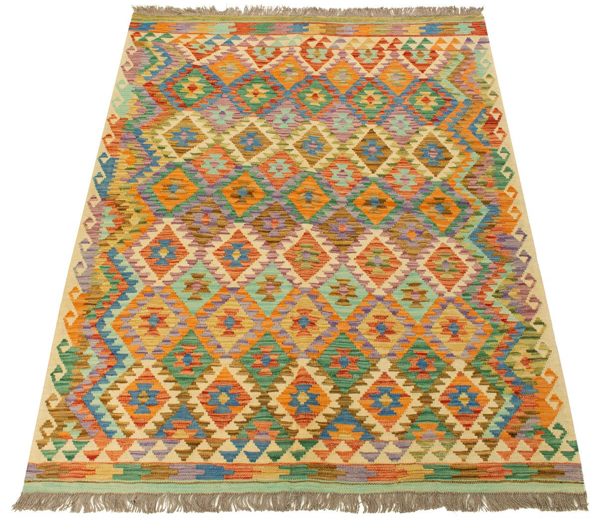 Kilim Afghan | 199 x 154 cm