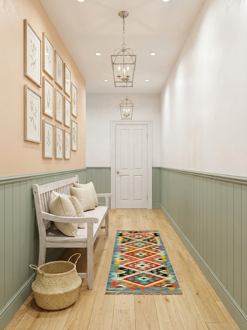 Kilim Afgano | 153 x 49 cm