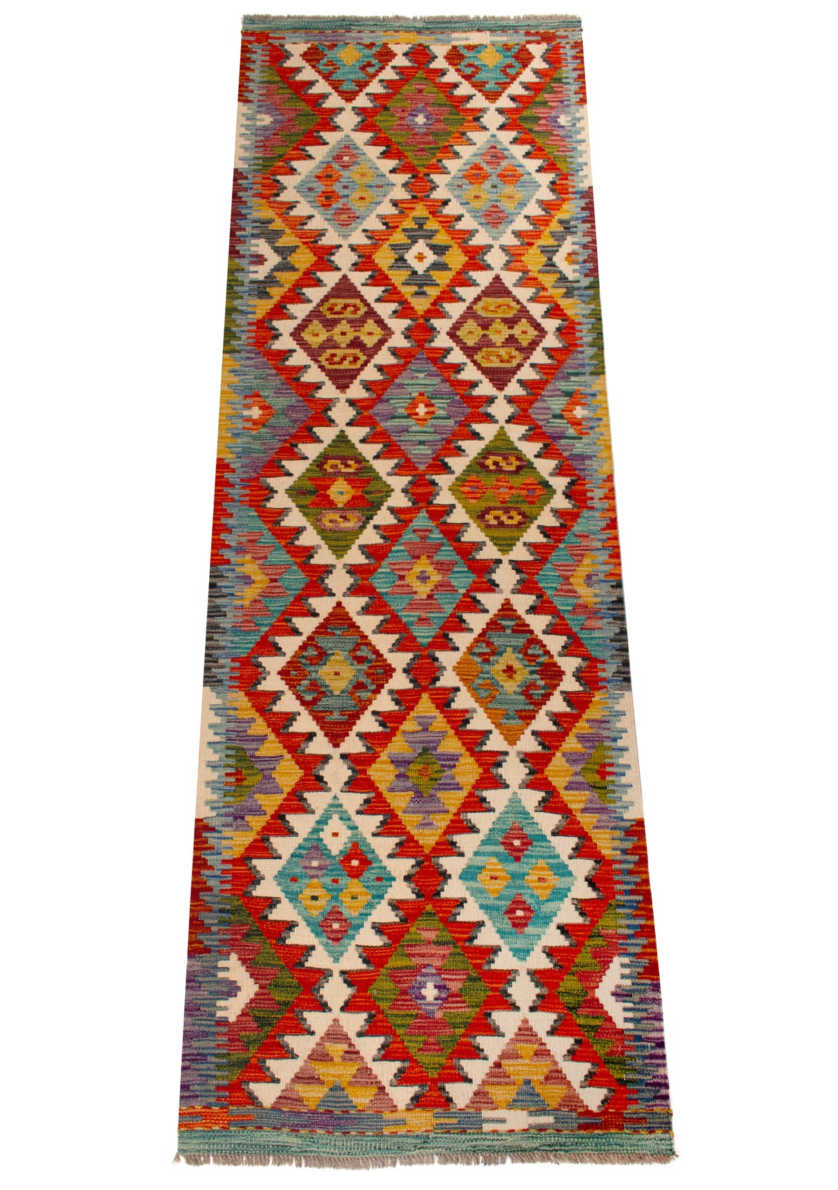 Kilim Afgano | 242 x 80 cm