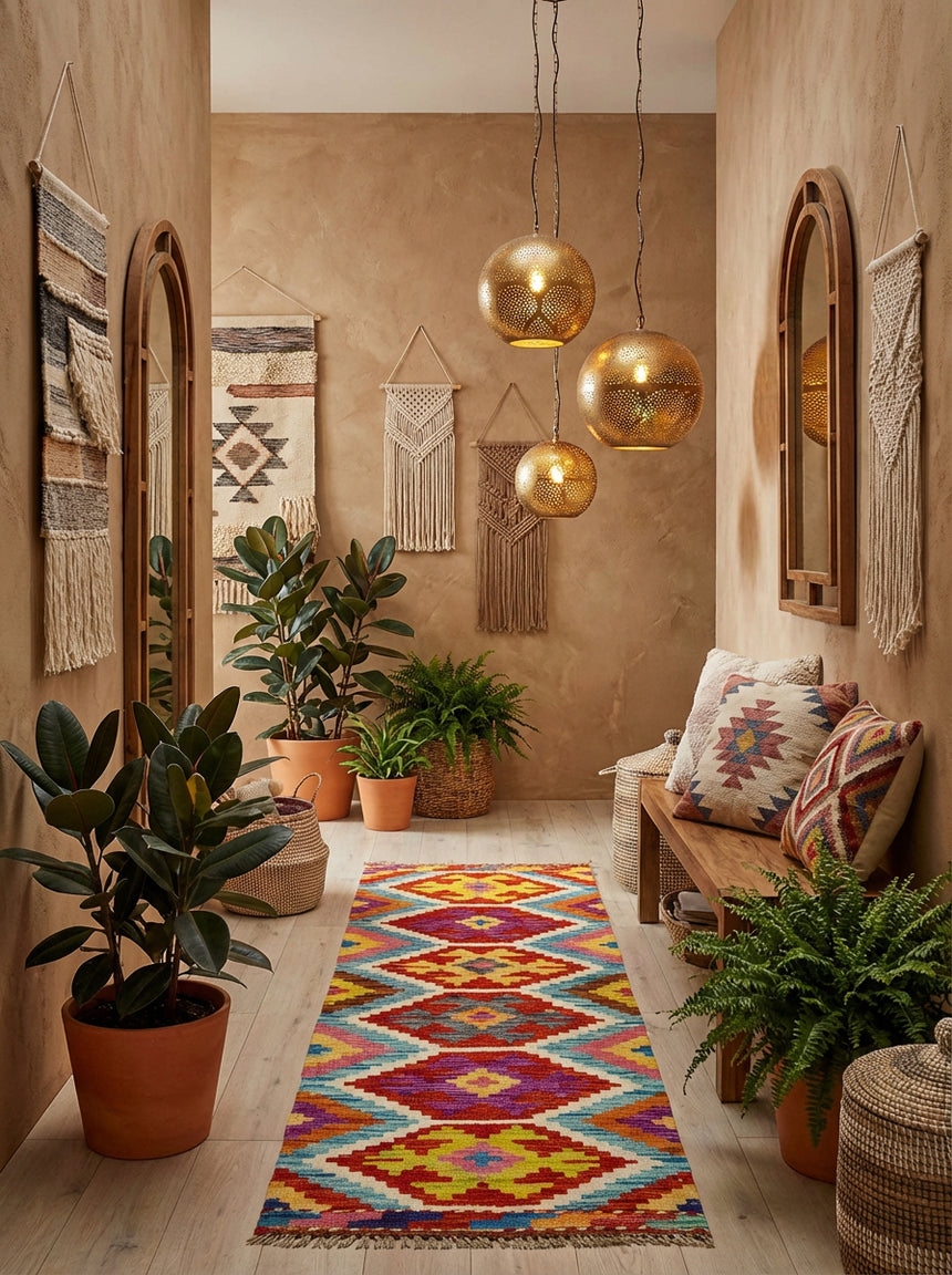 Kilim Afgano | 152 x 48 cm