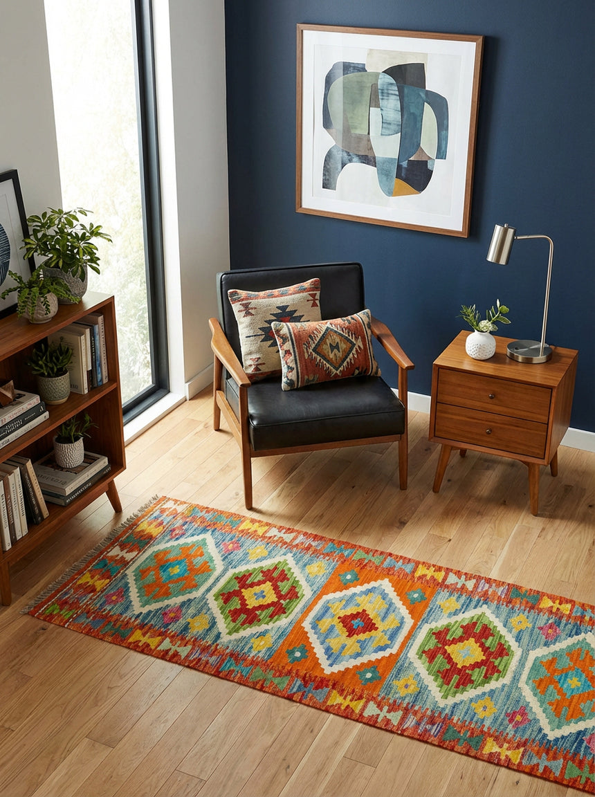 Kilim Afgano | 154 x 57 cm