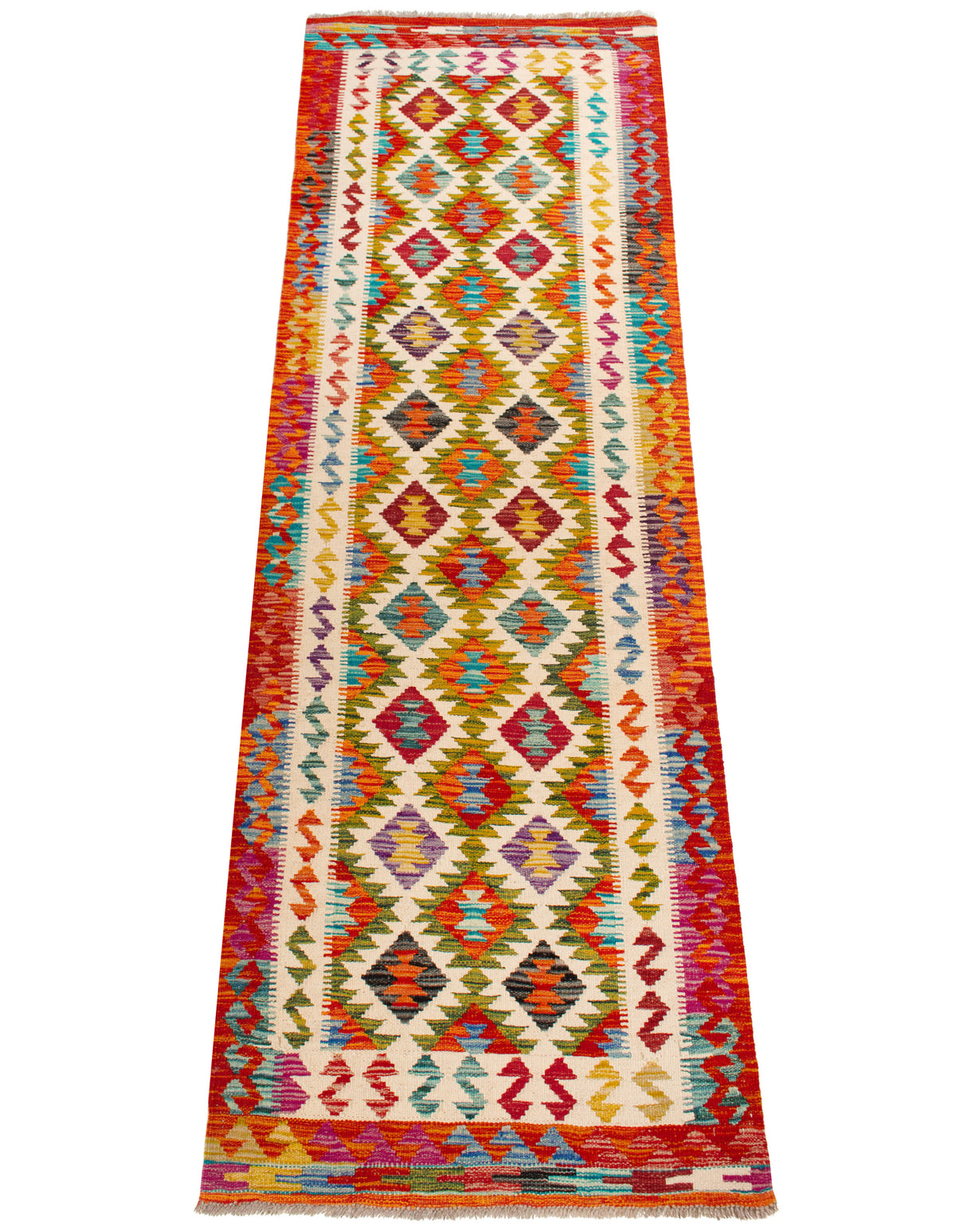 Kilim Afgano | 248 x 80 cm