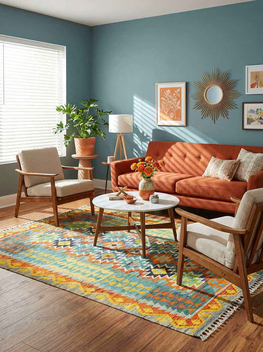 Kilim Afgano | 181 x 124 cm