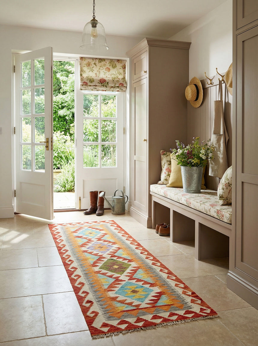 Kilim Afgano | 198 x 72 cm