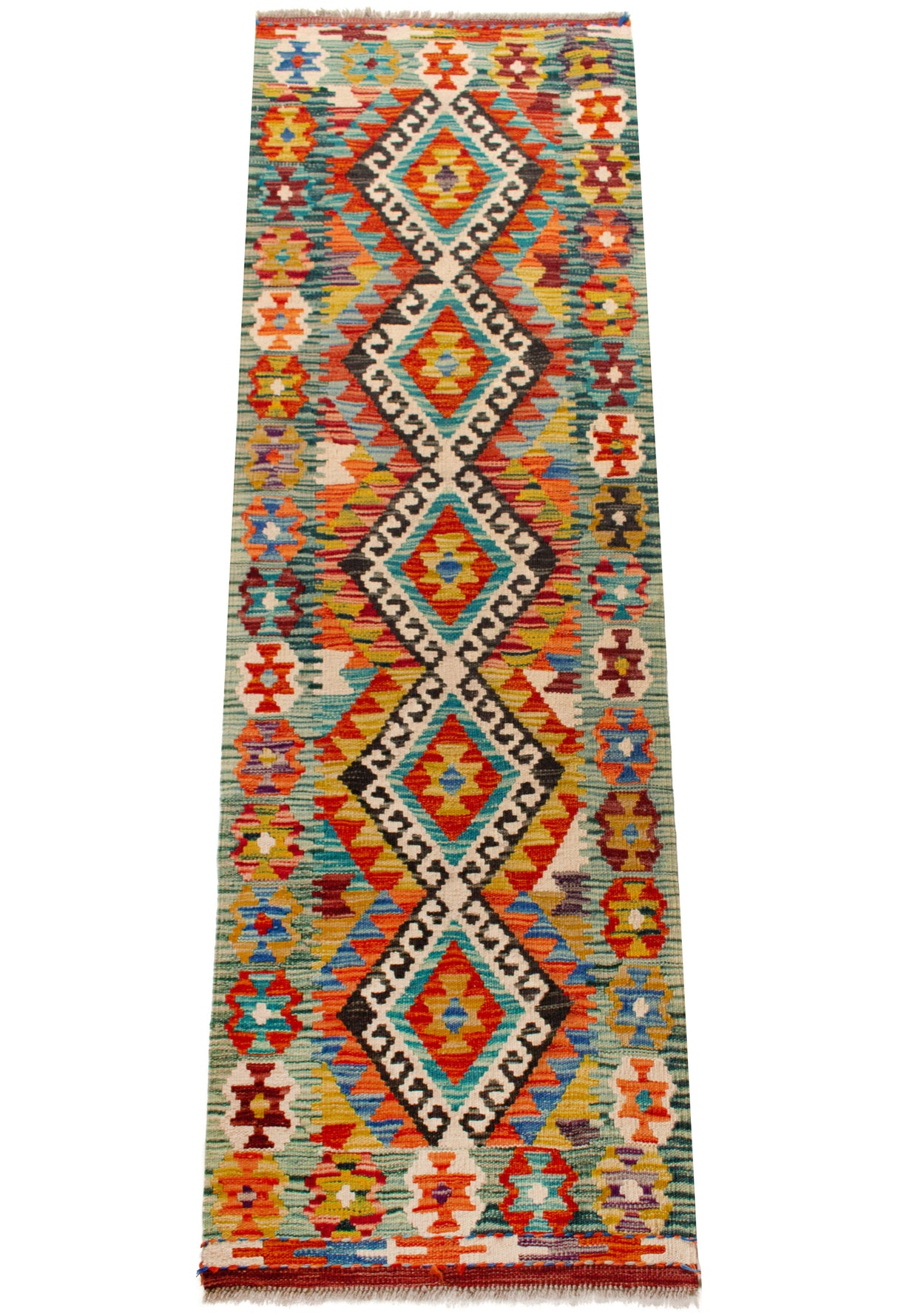 Kilim Afgano | 201 x 65 cm