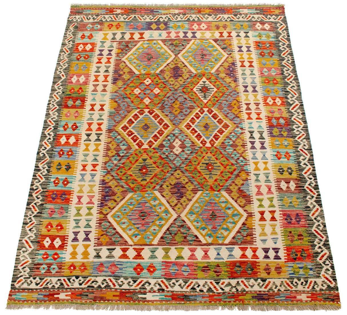 Kilim Afegão | 202 x 156 cm