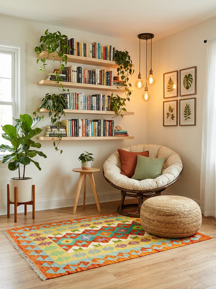 Kilim Afgano | 117 x 77 cm