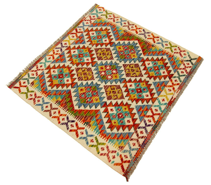 Kilim Afgano | 102 x 99 cm