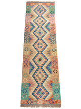 Kilim Afgano | 205 x 62 cm