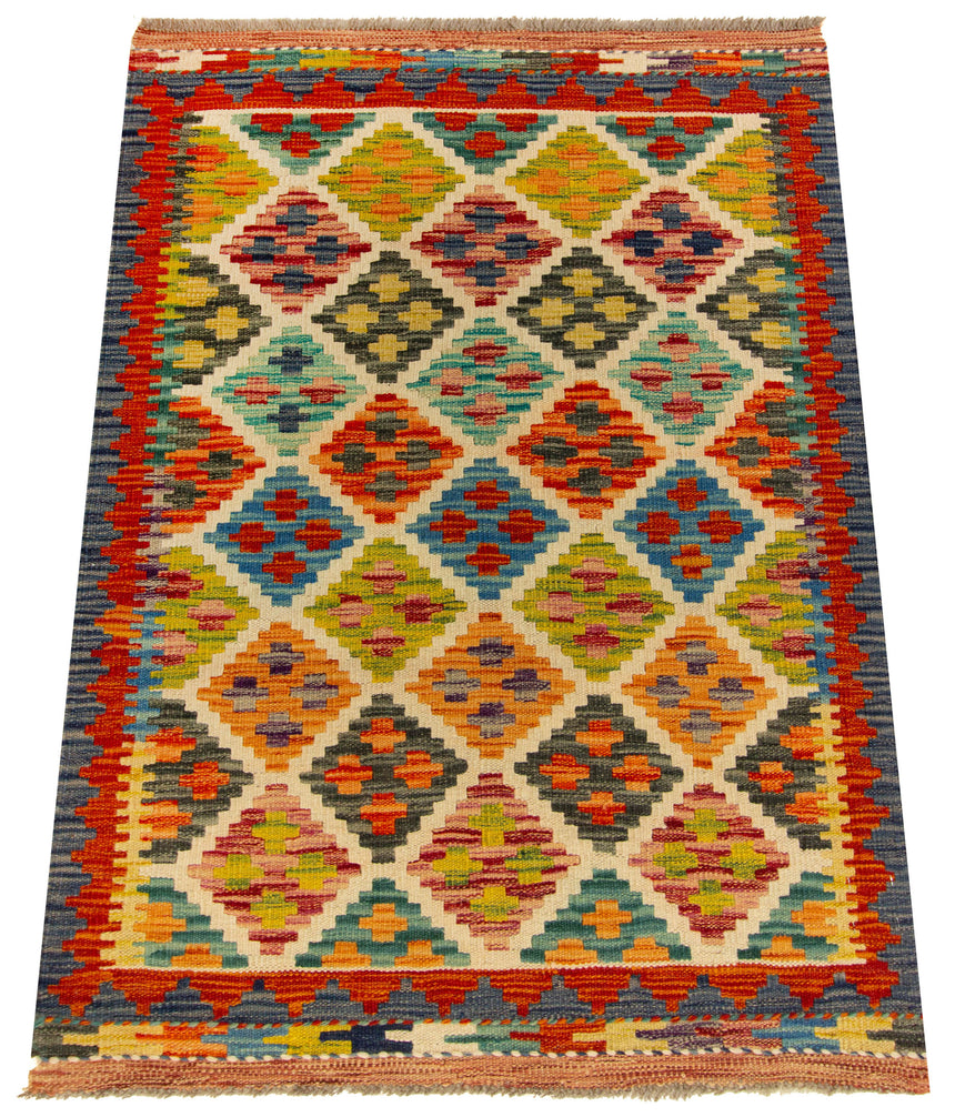 Kilim Afgano | 122 x 81 cm