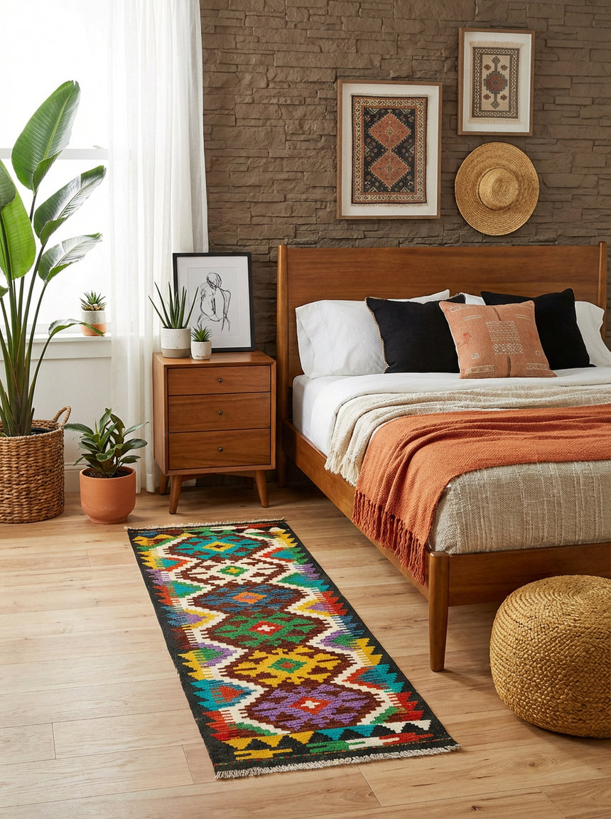 Kilim Afgano | 145 x 49 cm