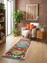 Kilim Afgano | 139 x 49 cm