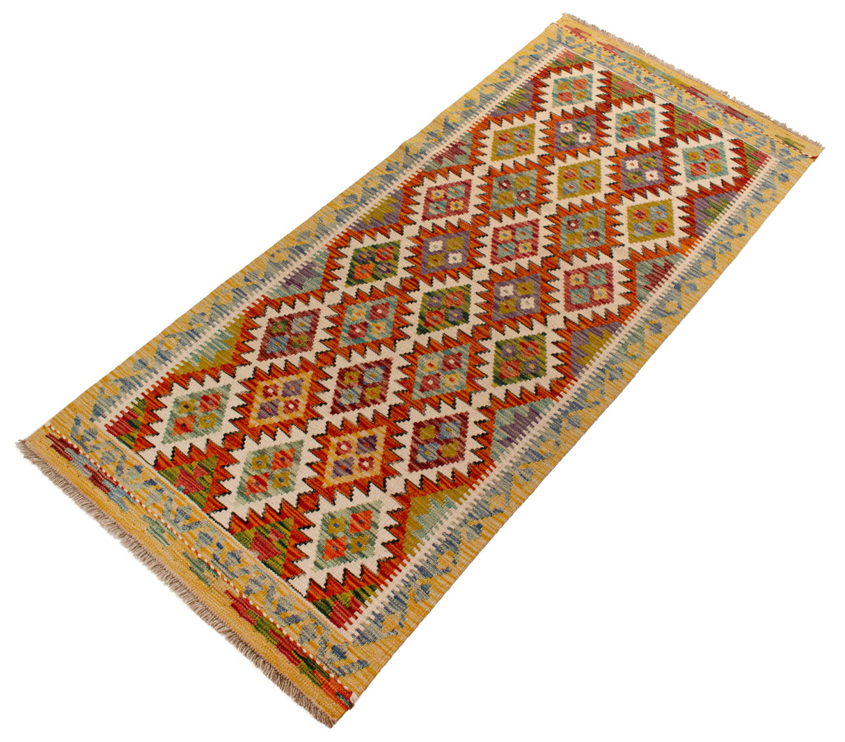 Kilim Afgano | 195 x 81 cm