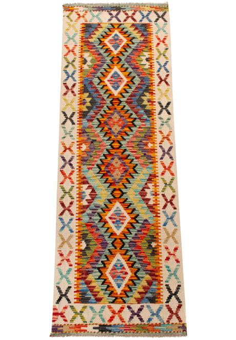 Kilim Afgano | 193 x 67 cm