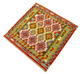 Kilim Afgano | 97 x 97 cm
