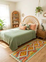 Kilim Afgano | 206 x 73 cm