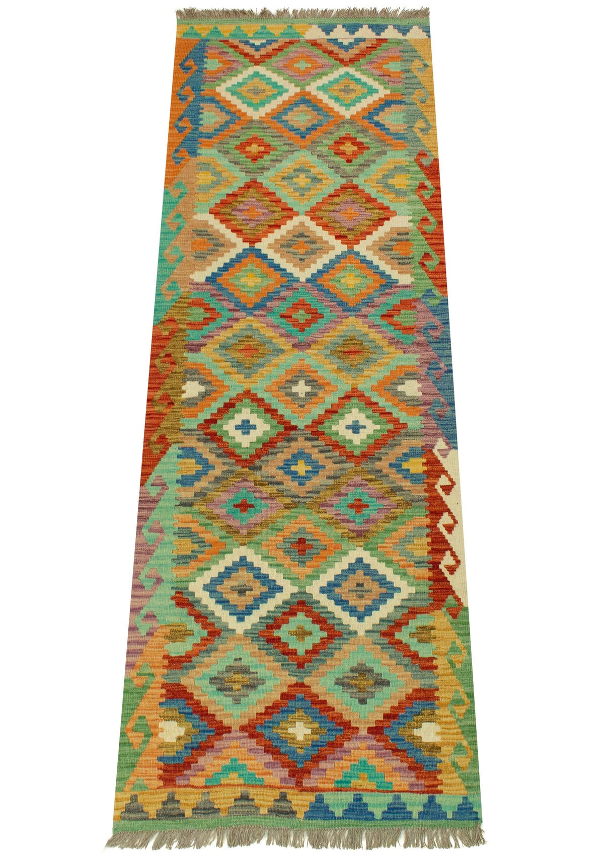 Kilim Afghan | 248 x 87 cm