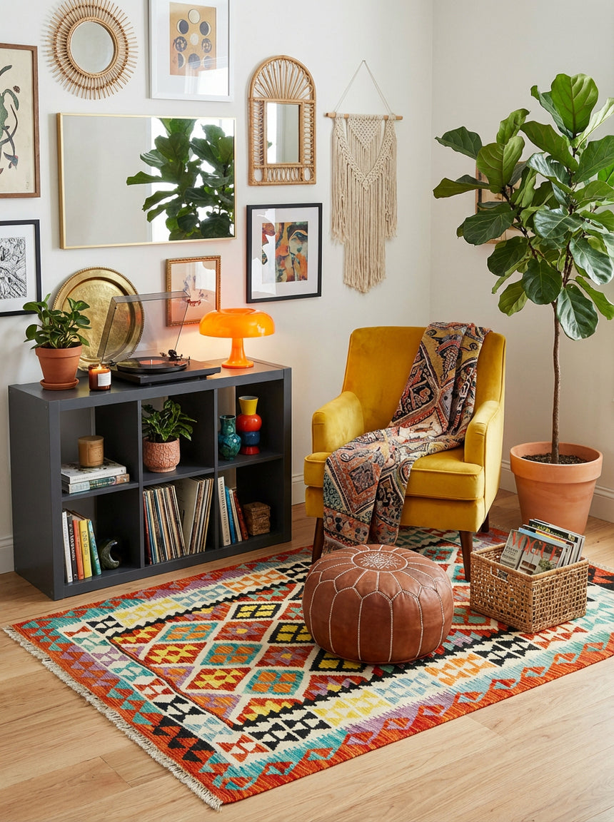 Kilim Afgano | 170 x 131 cm