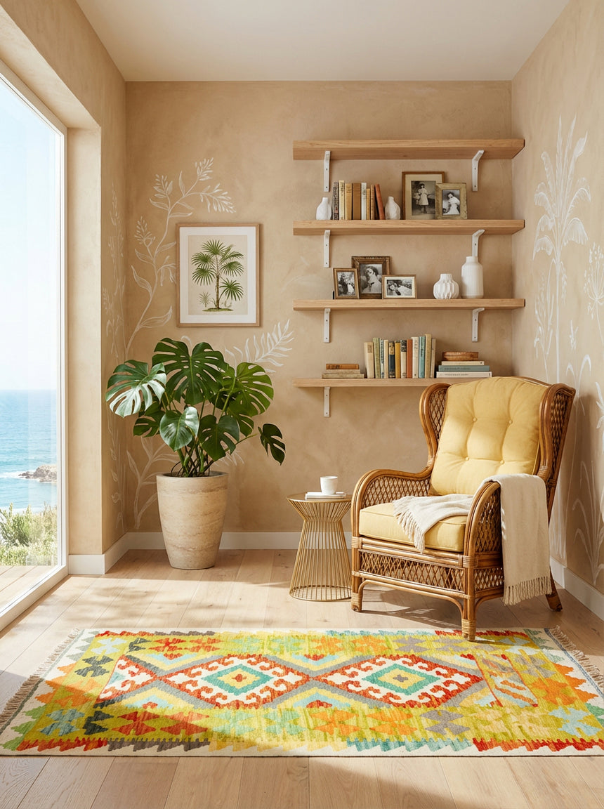 Kilim Afgano | 127 x 83 cm