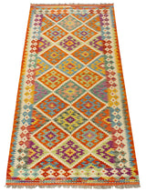 Kilim Afghan | 201 x 100 cm