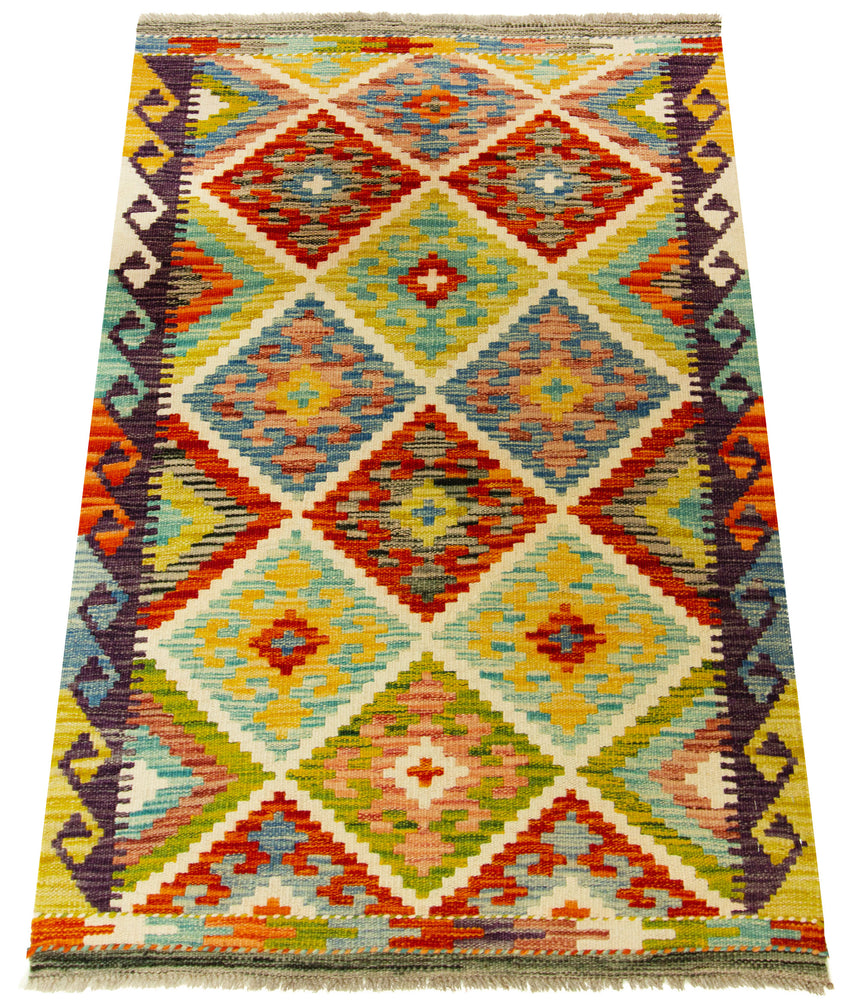 Kilim Afgano | 124 x 82 cm