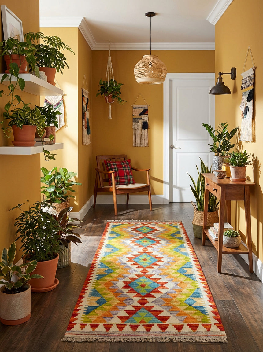 Kilim Afgano | 192 x 64 cm