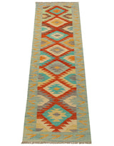 Kilim Afghan | 199 x 65 cm