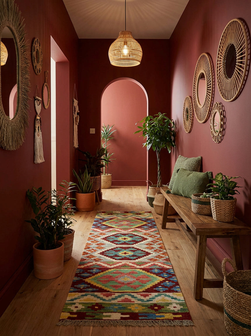 Kilim Afgano | 150 x 49 cm