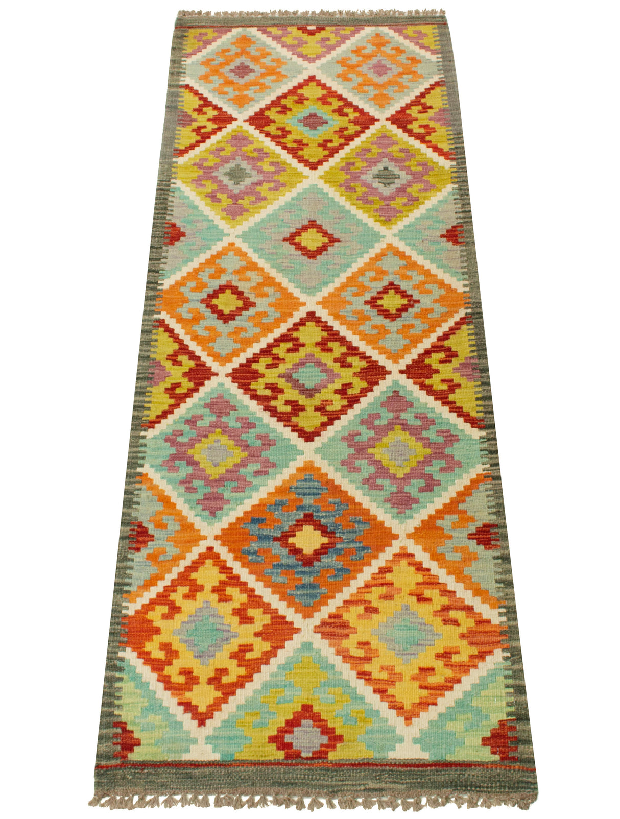 Kilim Afghan | 201 x 76 cm