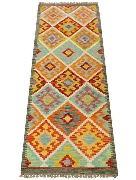 Kilim Afghan | 201 x 76 cm