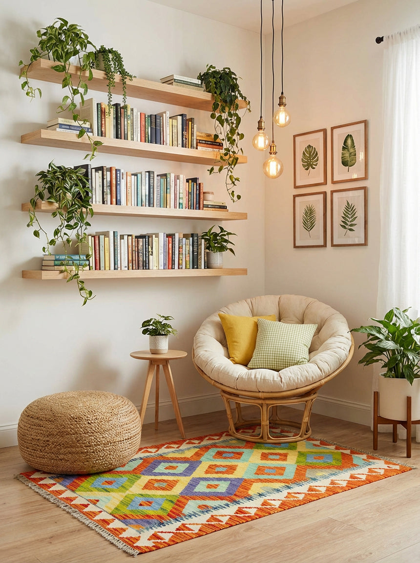 Kilim Afgano | 126 x 86 cm