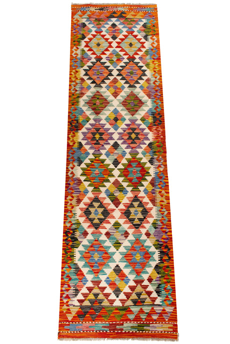 Kilim Afgano | 239 x 67 cm