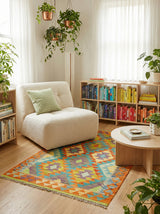 Kilim Afgano | 120 x 84 cm