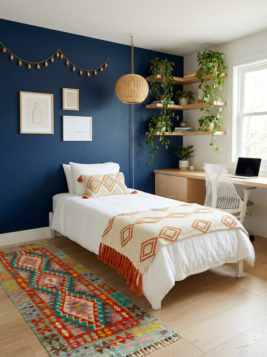 Kilim Afgano | 189 x 74 cm