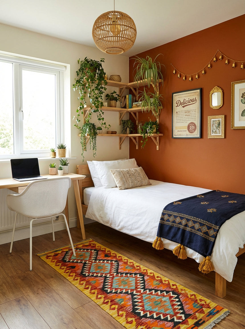 Kilim Afgano | 139 x 48 cm