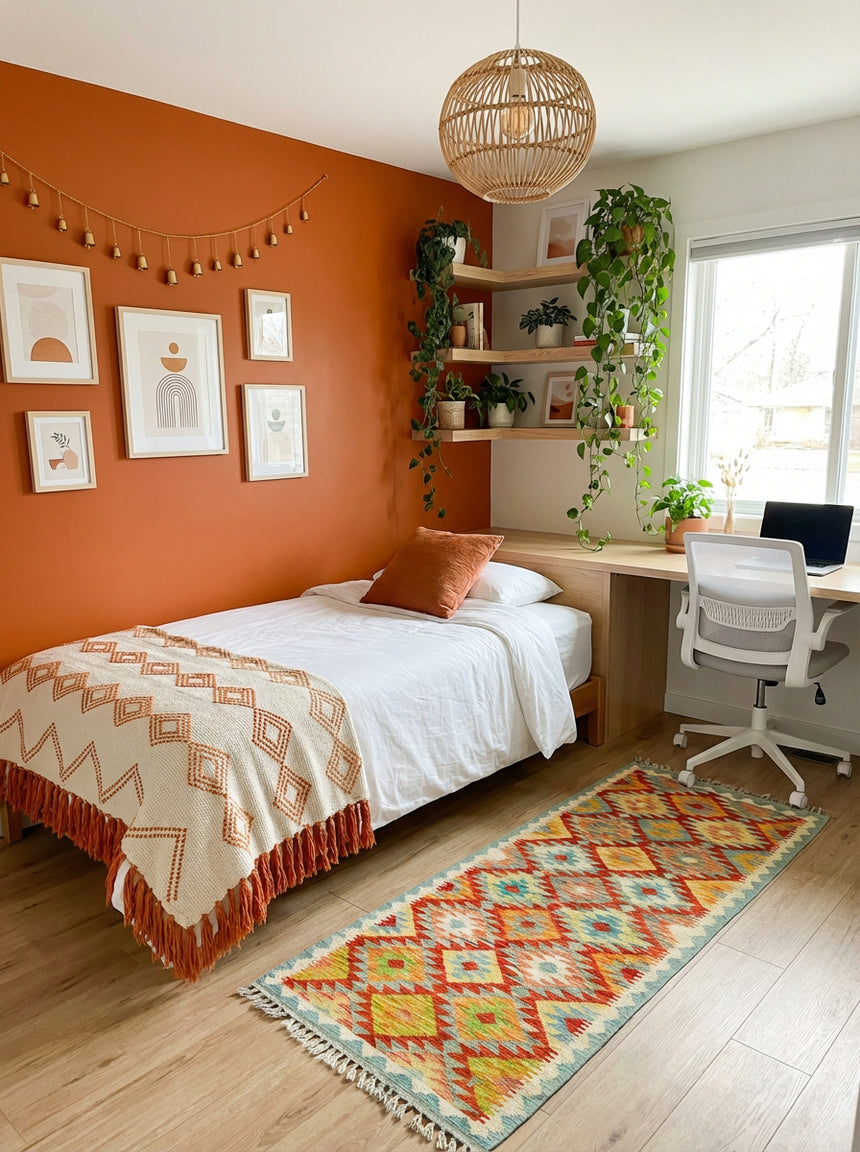 Kilim Afgano | 190 x 67 cm