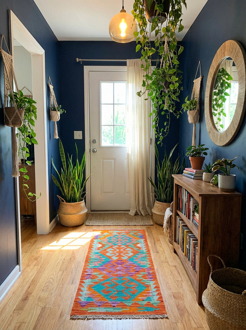 Kilim Afgano | 140 x 48 cm