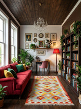 Kilim Afgano | 186 x 64 cm