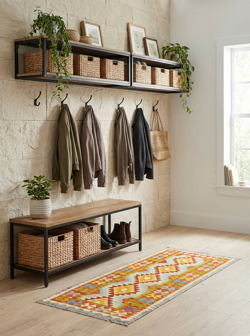 Kilim Afgano | 191 x 74 cm