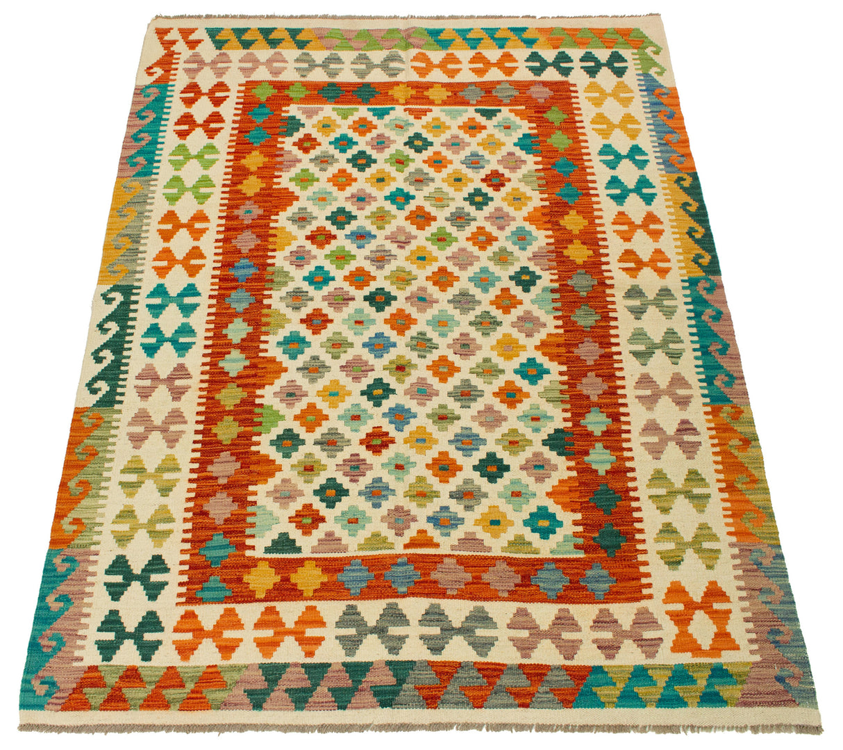 Kilim Afghan | 201 x 150 cm