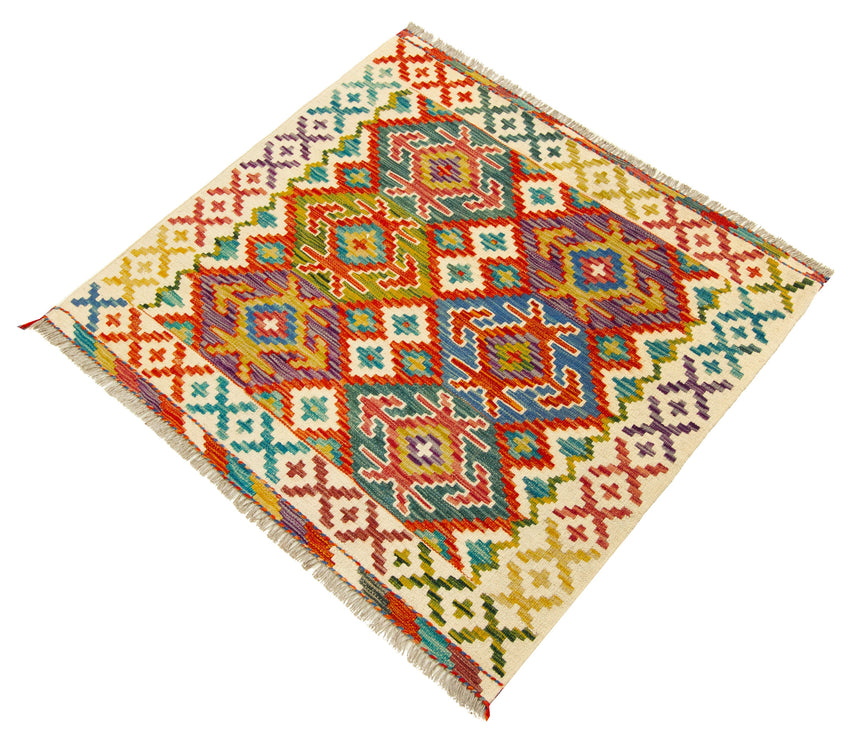 Kilim Afgano | 101 x 94 cm
