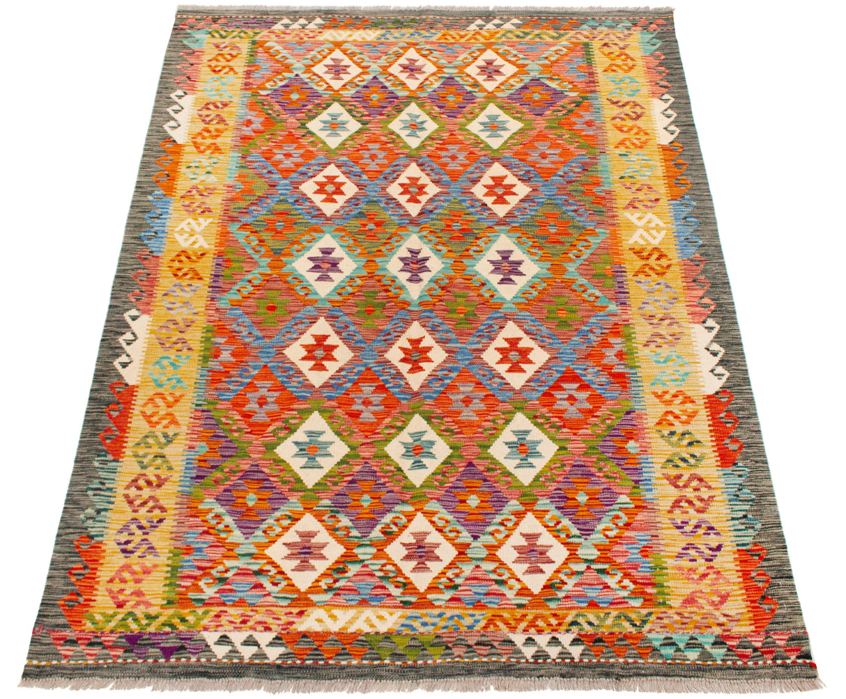 Kilim Afegão | 199 x 151 cm