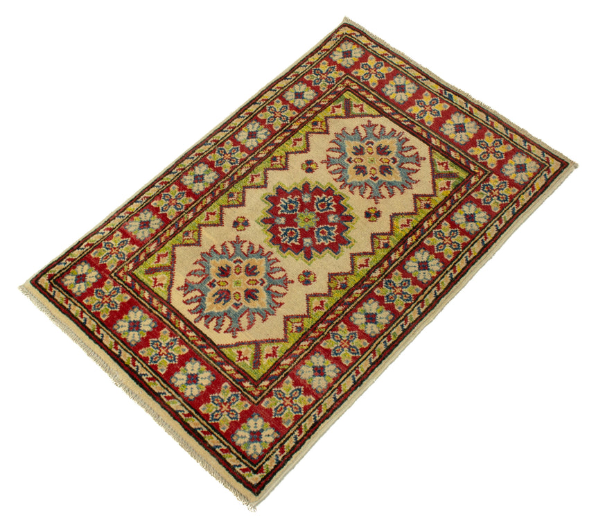 Alfombra Kazak | 94 x 60 cm