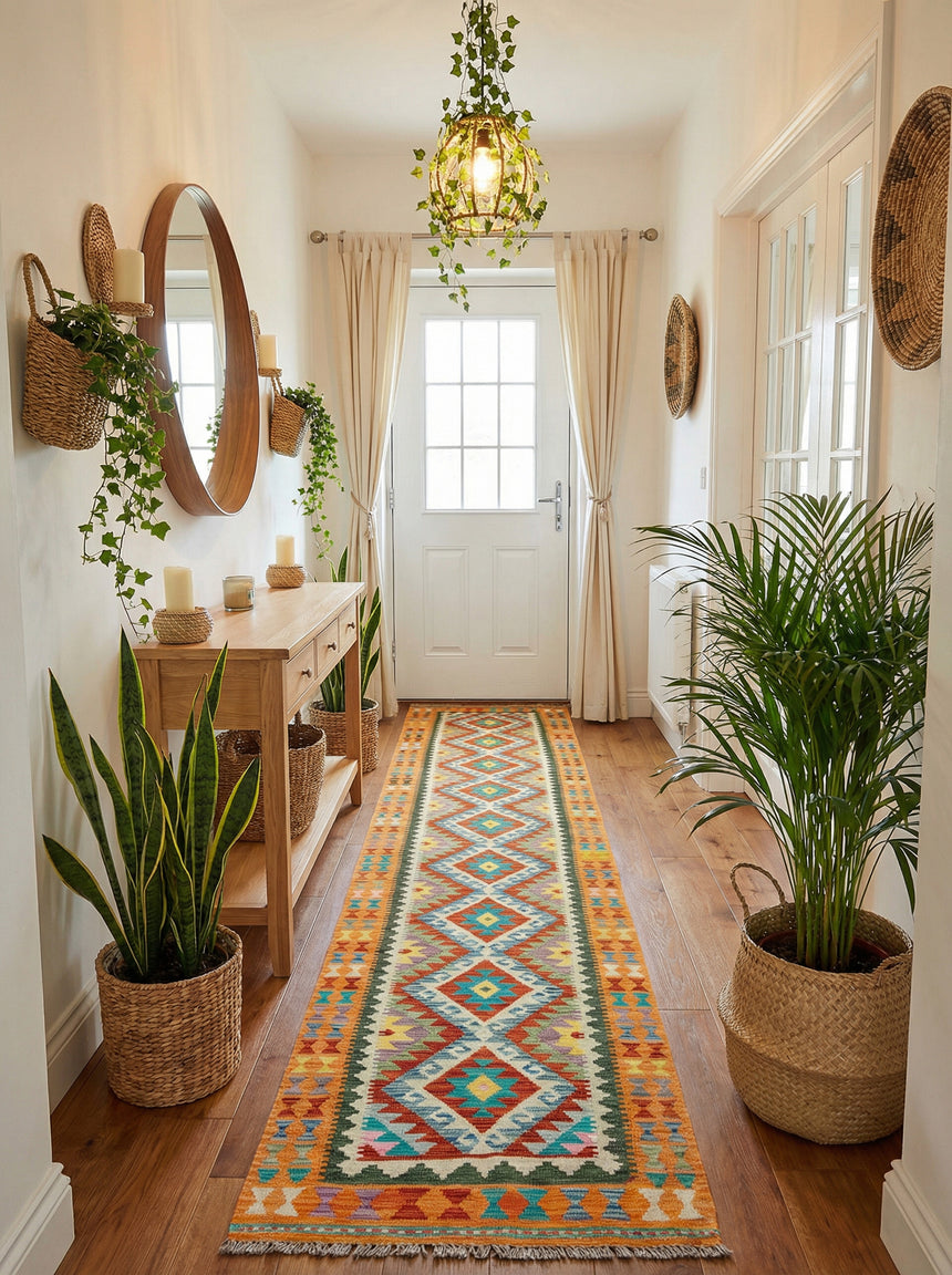 Kilim Afgano | 400 x 80 cm