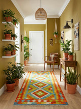 Kilim Afgano | 206 x 70 cm