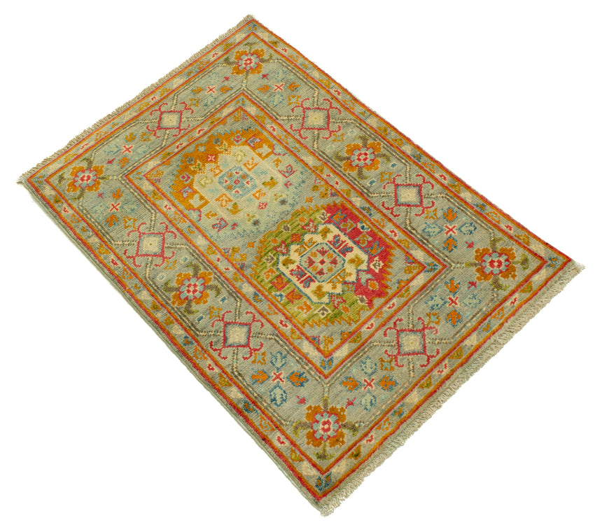 Alfombra Kazak | 90 x 61 cm