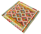 Kilim Afgano | 99 x 98 cm