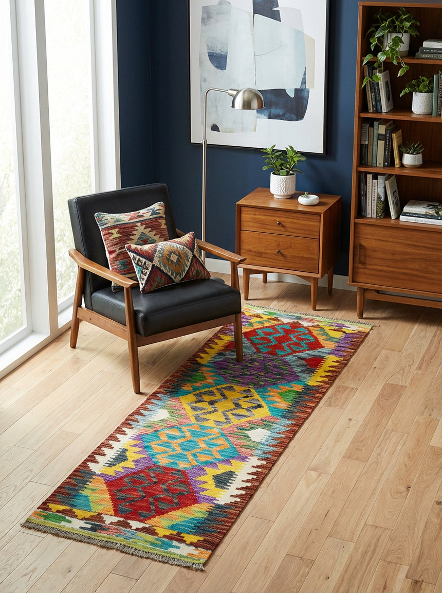 Kilim Afgano | 154 x 50 cm