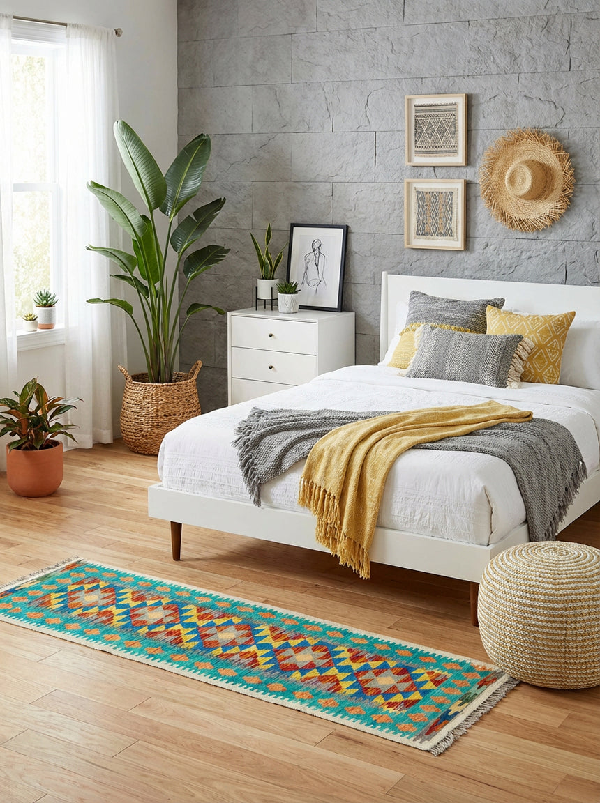 Kilim Afgano | 142 x 48 cm