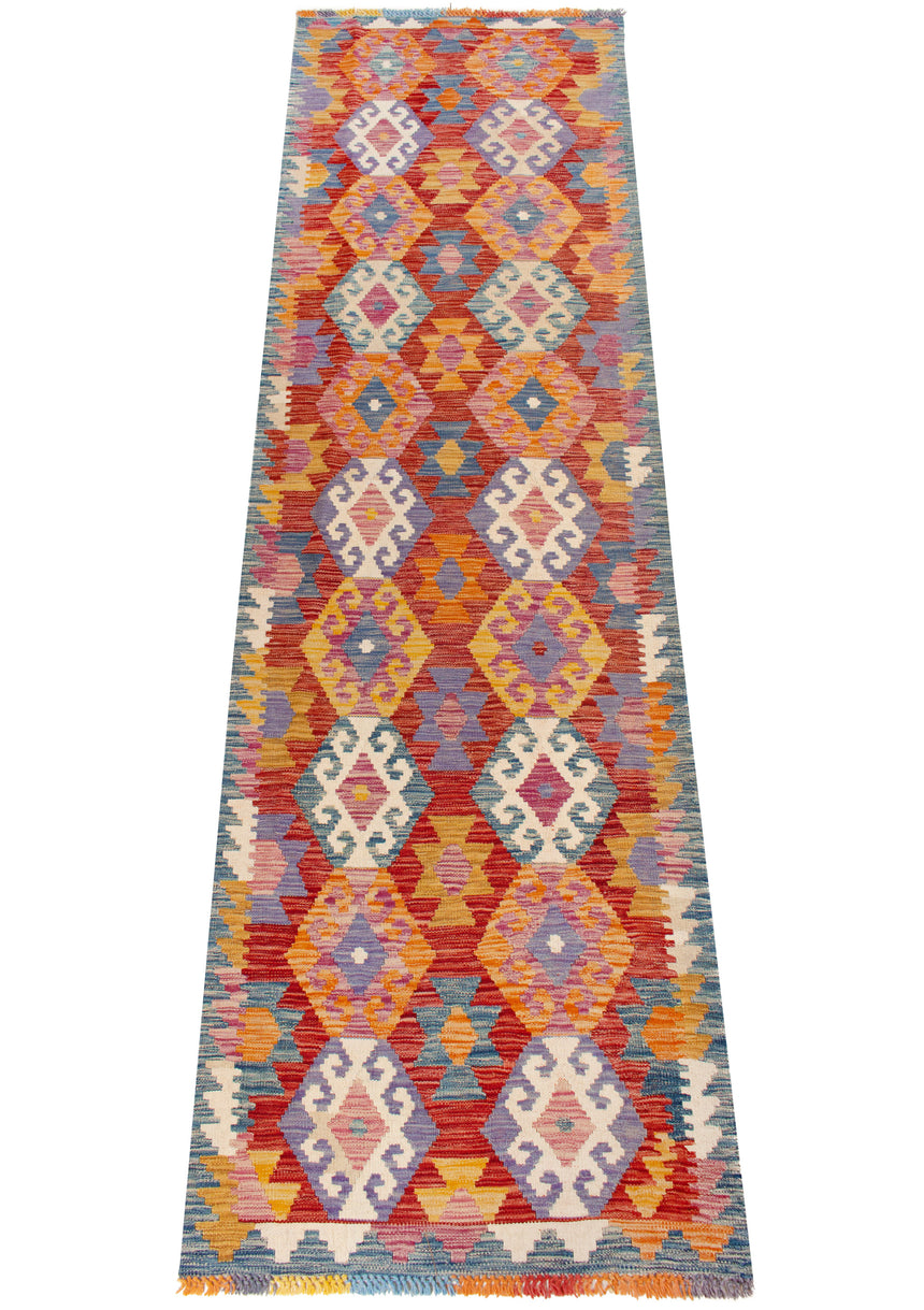 Kilim Afgano | 288 x 88 cm